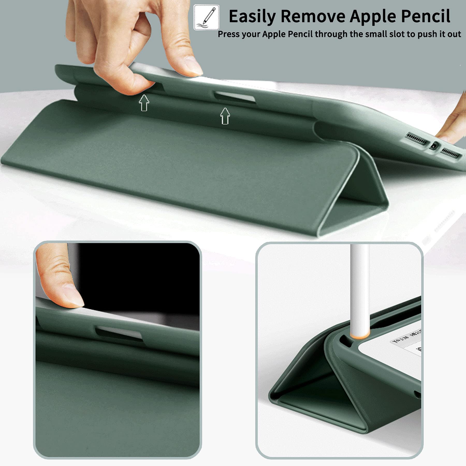 Premium Lightweight Trifold Smart Case for iPad Air 3 10.5