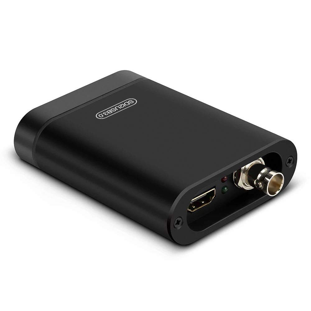 LILLIPUT AVMATRIX UC2018 USB 3.0 SDI to USB Video Capture Dongle - HD Video Capture Device for Live Streaming, Gaming & Video Production (Works with OBS, Zoom & YouTube)