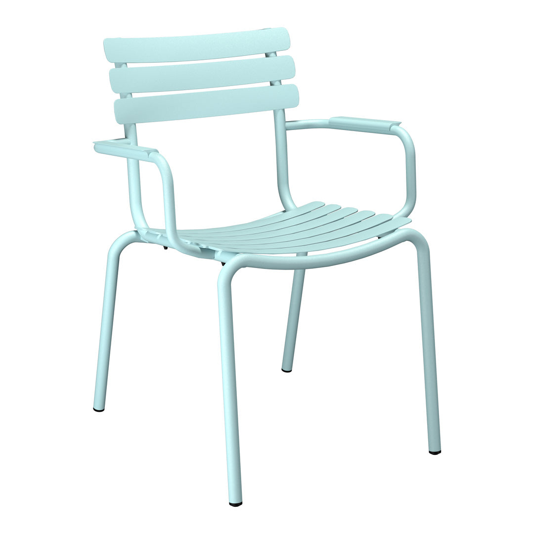 ALUA Outdoor Armchair - Lightweight Folding Patio Chair with Cup Holder, Waterproof & Rust-Resistant - Perfect for Camping, Beach, Picnics, and Backyard Relaxation