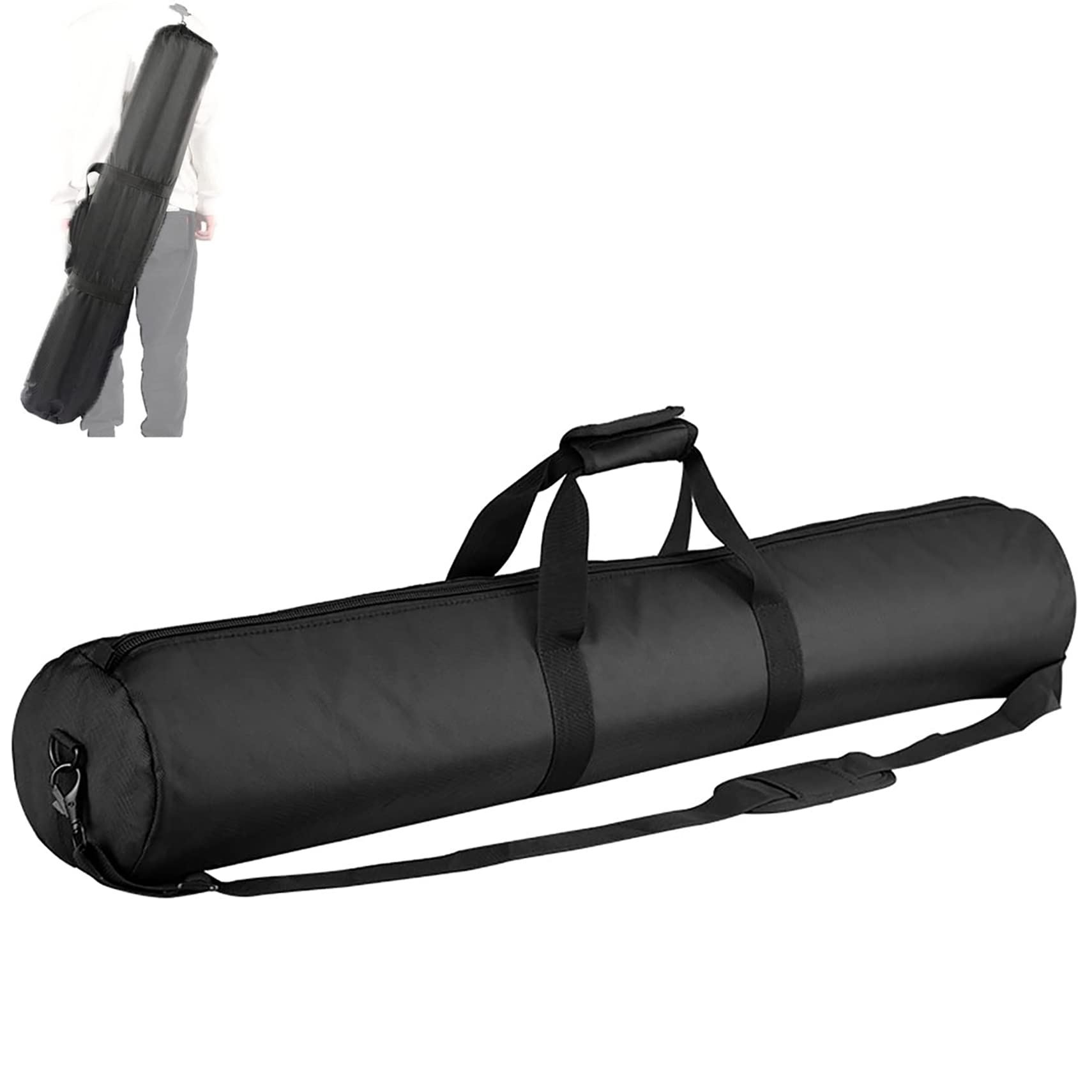 **Goshoot 100x16cm Padded Nylon Tripod Bag - Adjustable Shoulder Strap & Handle for Light Stands, Monopods, Umbrellas, Softboxes - Durable Photography Carrying Case for Studio, Travel & Outdoor Shoots**