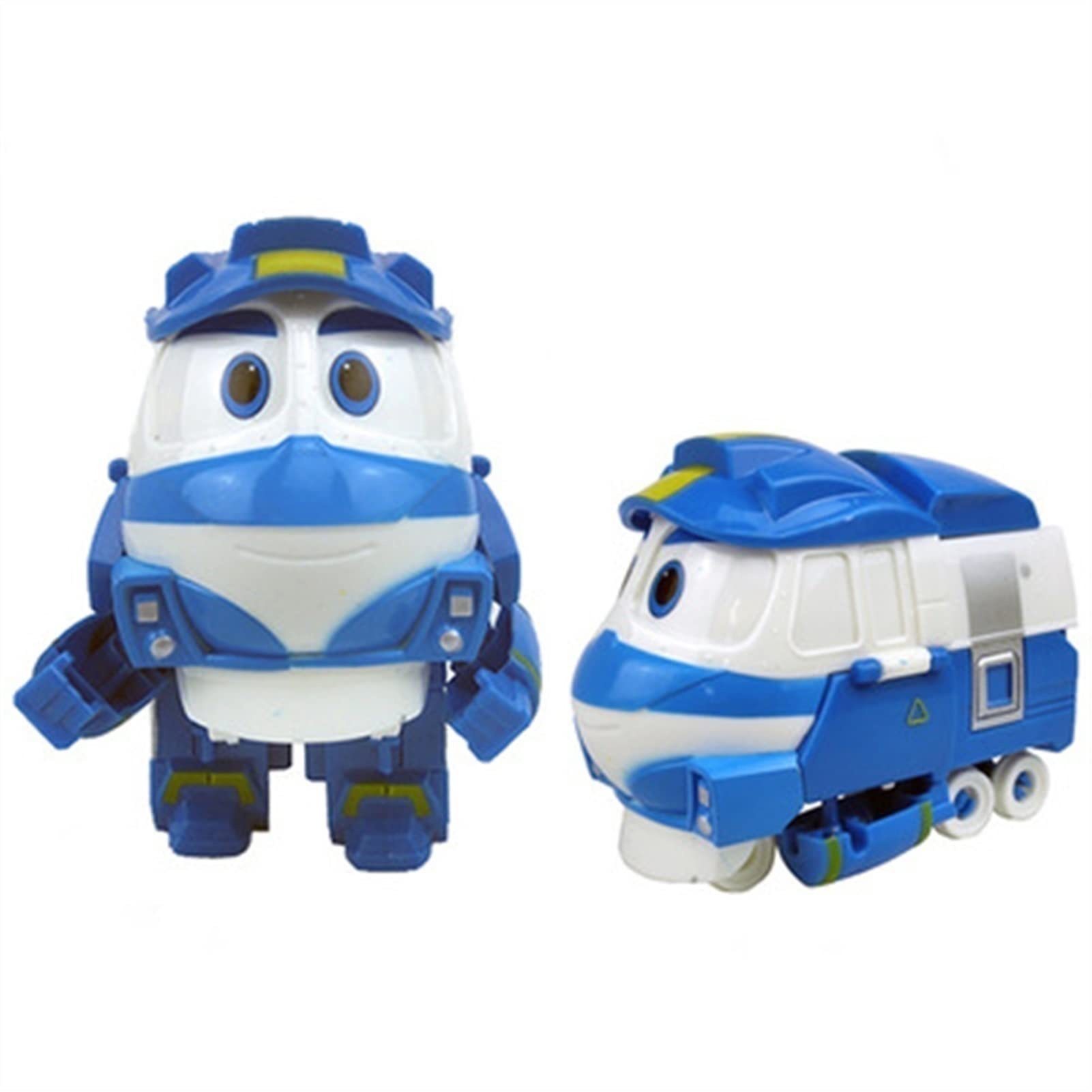 ZYYYWW Transformable Train Toy Set - Plastic Robot & Train Toys for Kids | STEM Learning, Birthday Gifts & Pretend Play