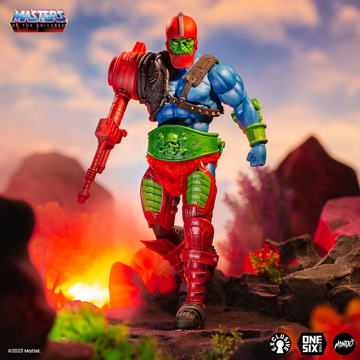 Masters of the Universe Trap Jaw 1/6 Scale Action Figure - Classic Variant Collectible Toy for Display & Play | Perfect for Fans, Collectors, and Home Decor