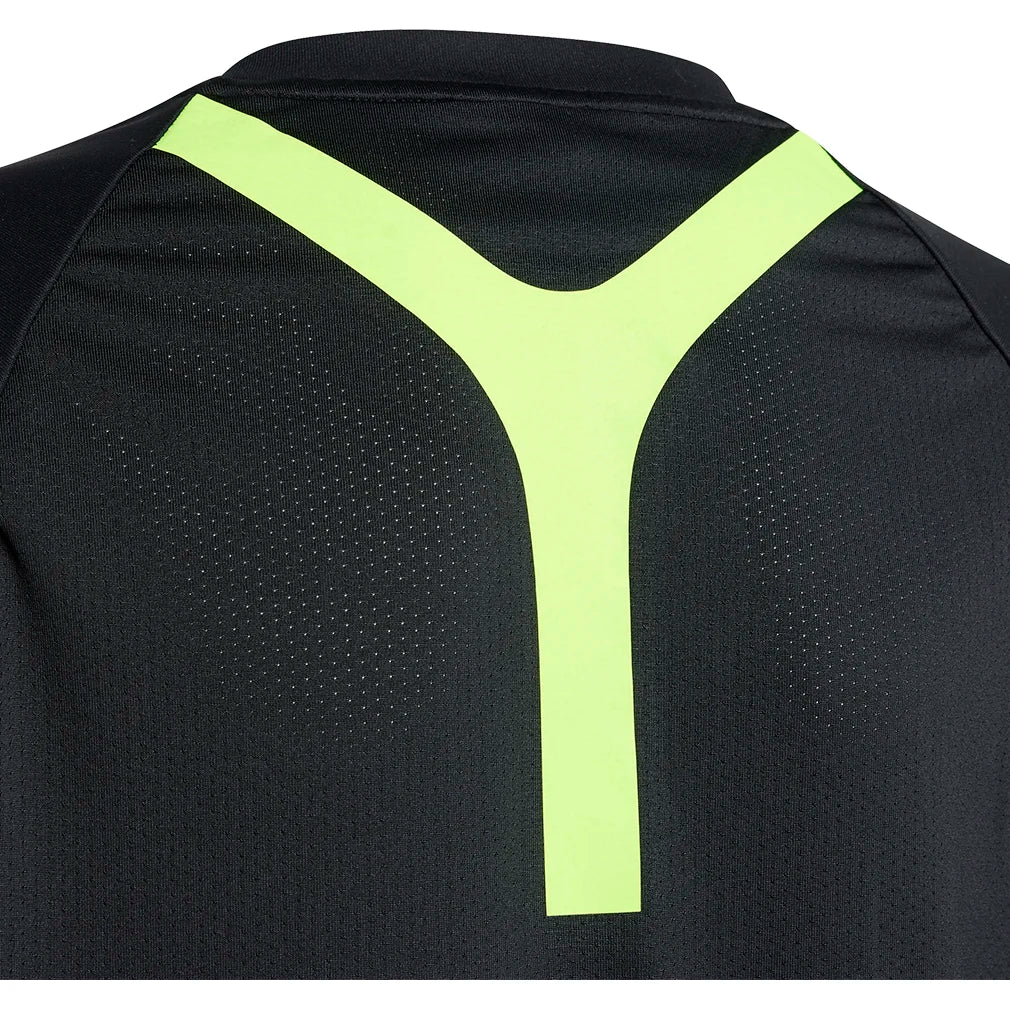 Boys' Pro Tennis Top - Black Performance Shirt for Junior Athletes | Perfect for Tennis, Training & Sports Activities
