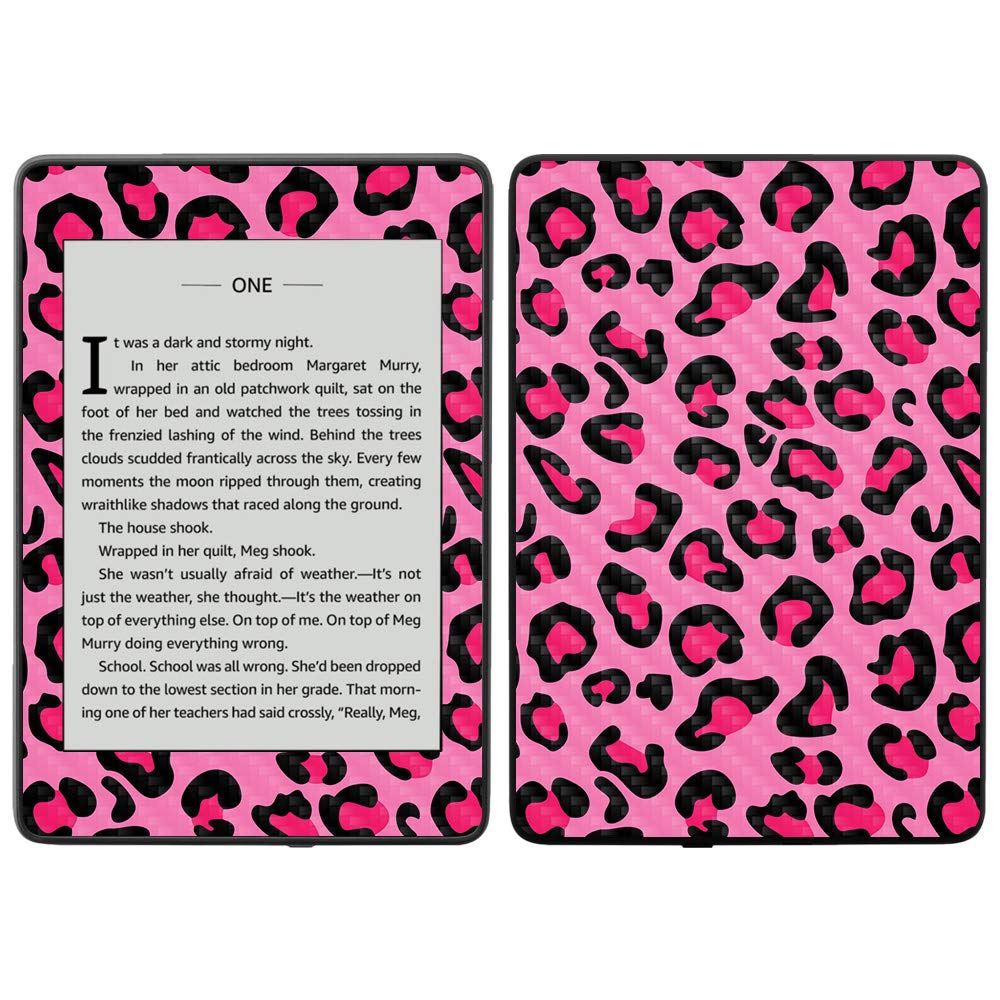 MightySkins Carbon Fiber Skin for Amazon Kindle Paperwhite 2018 (10th Gen) - Aztec Fox Design | Waterproof Protective Cover with Durable Textured Finish | Easy to Apply & Remove | Made in USA | Perfect for Travel, Reading & Outdoor Use