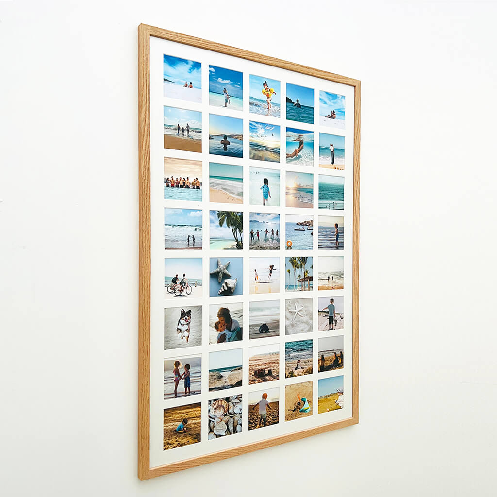 Collage Frame - Multi Aperture Photo Frame for Wall Display | Perfect for Family Photos, Wedding Pictures & Home Decor