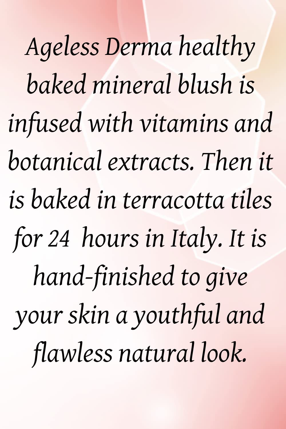 Baked Mineral Makeup Healthy Blush - Matte Apricot for Natural Contouring | Vegan, Cruelty-Free & Long-Lasting | Perfect for Everyday Wear & Special Occasions