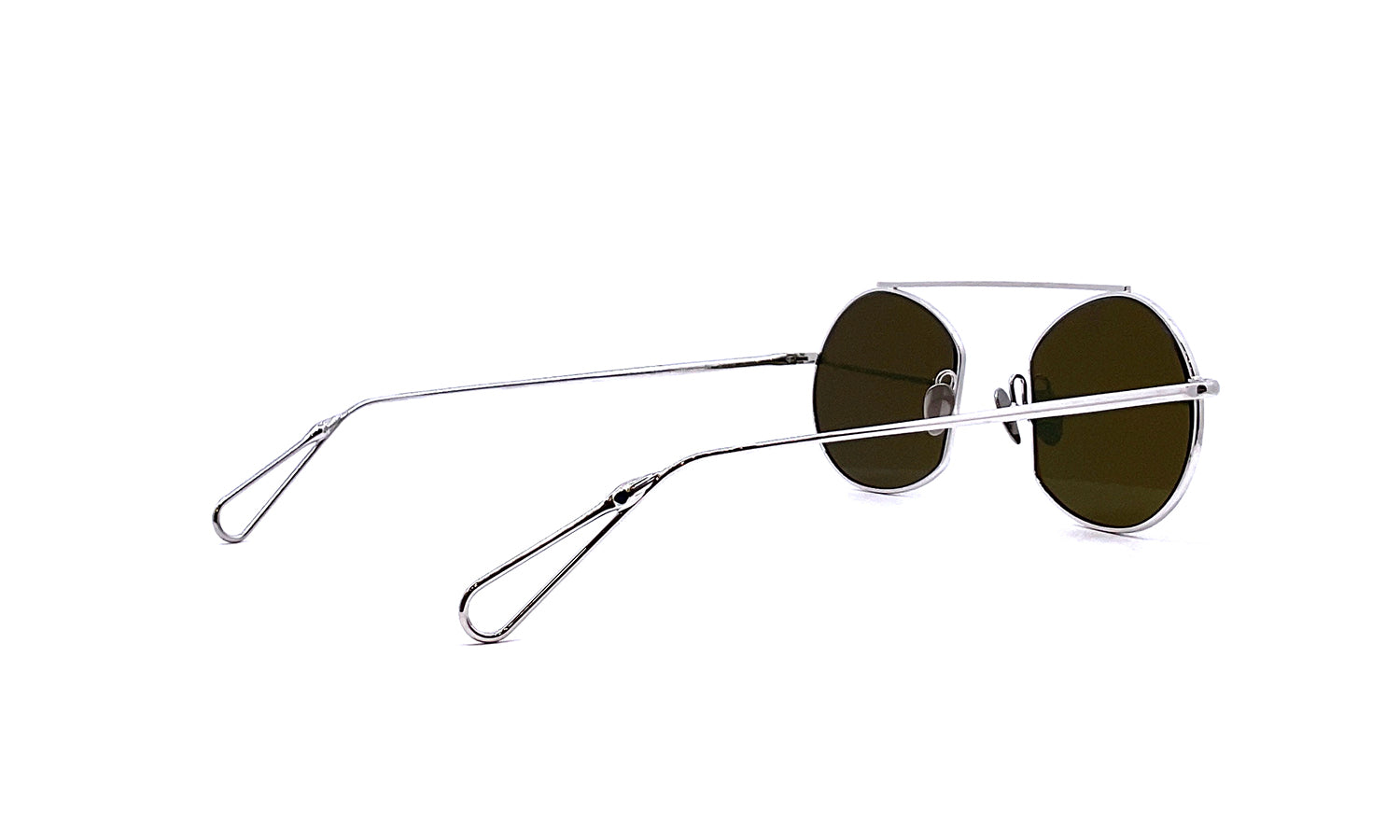 Ahlem Place des Victoires Sunglasses - White Gold Frame Luxury Designer Shades for Women & Men | Perfect for Beach, Driving & Fashion Outfits