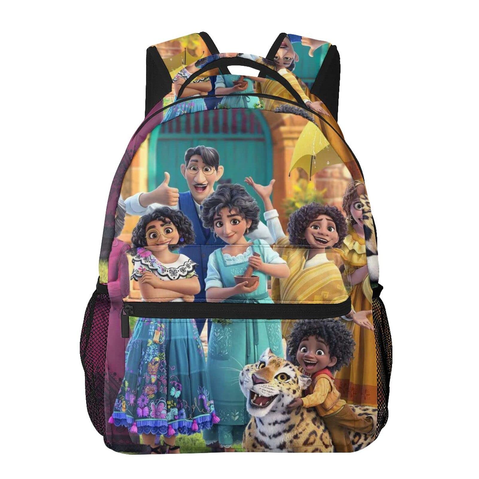 JIATING Large Capacity Laptop Backpack - Lightweight 3D Printed Travel Bookbag for School, Sports & Casual Use | Durable Water-Resistant Daypack for Work, College & Outdoor Activities