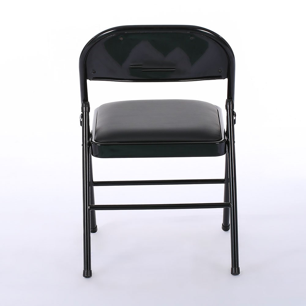 6 Pack Folding Chairs with Padded Seats - Portable & Foldable Dining Chairs for Home, Office, Student Study - Perfect for Parties, Camping & Extra Seating
