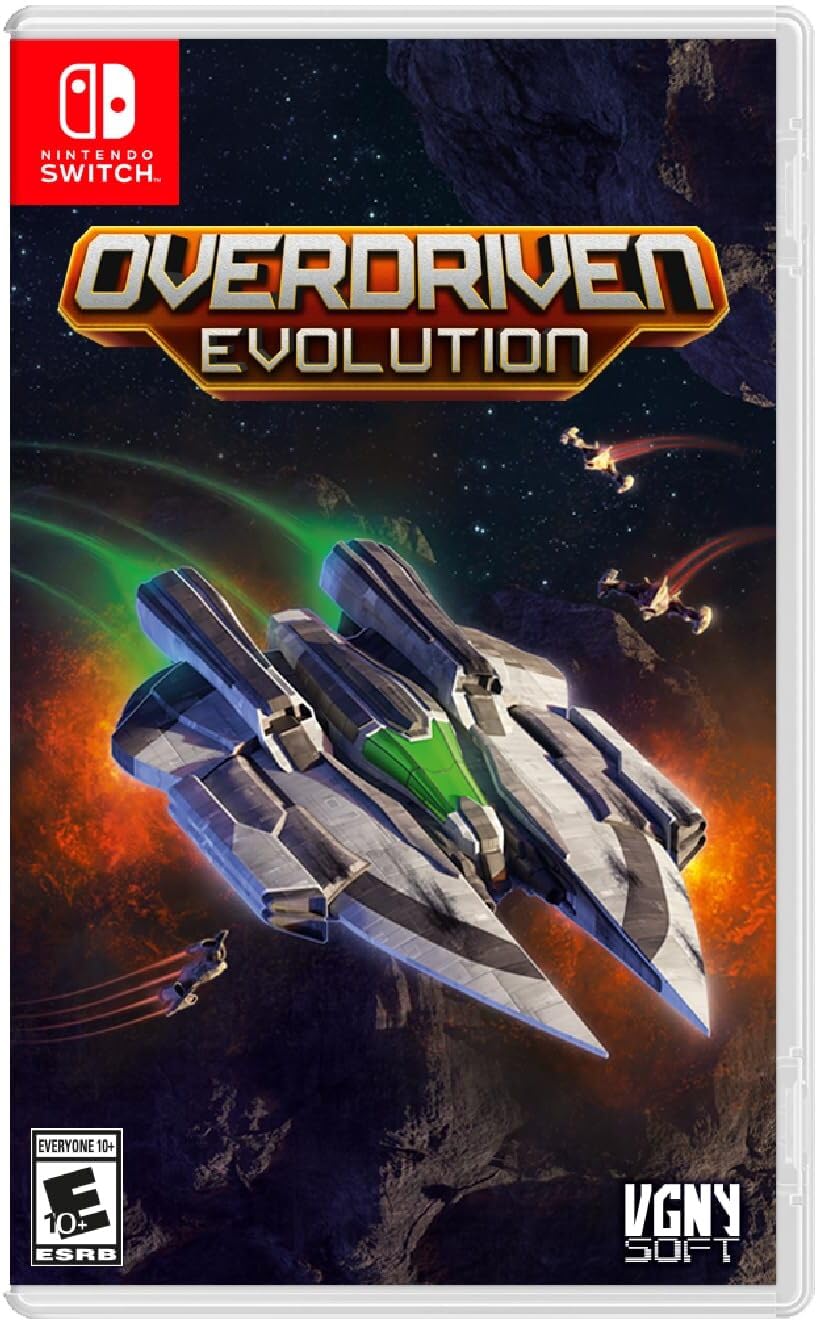 Overdriven Evolution - Nintendo Switch Game | Fast-Paced Racing Action for Kids & Adults | Perfect for Family Game Nights & Competitive Play