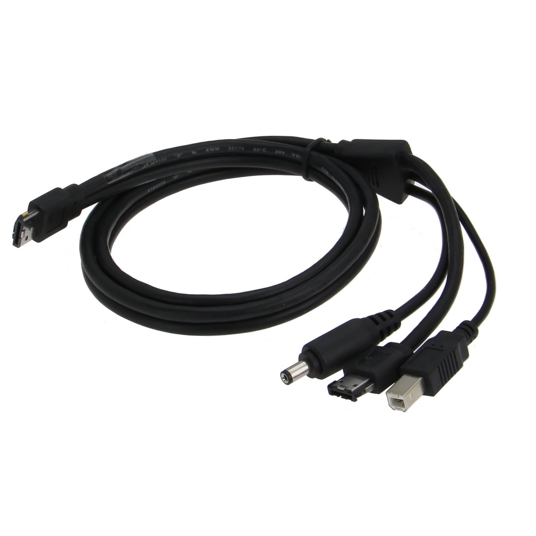 SEDNA Power eSATA to USB & SATA Adapter Cable with Power Supply - 1 Meter (3.3ft) High-Speed Data Transfer for External Hard Drives, SSDs & Storage Devices - Perfect for PC, Laptop & Desktop Computer Setup