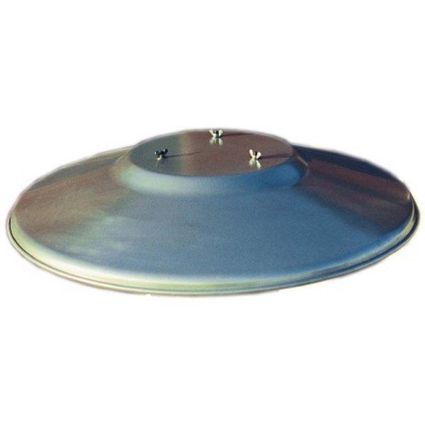 Hiland Single Piece Heat Reflector Shield with 3 Hole Mount - Fireplace & Wood Stove Heat Deflector for Improved Safety & Efficiency - Perfect for Home, Cabin & Outdoor Use