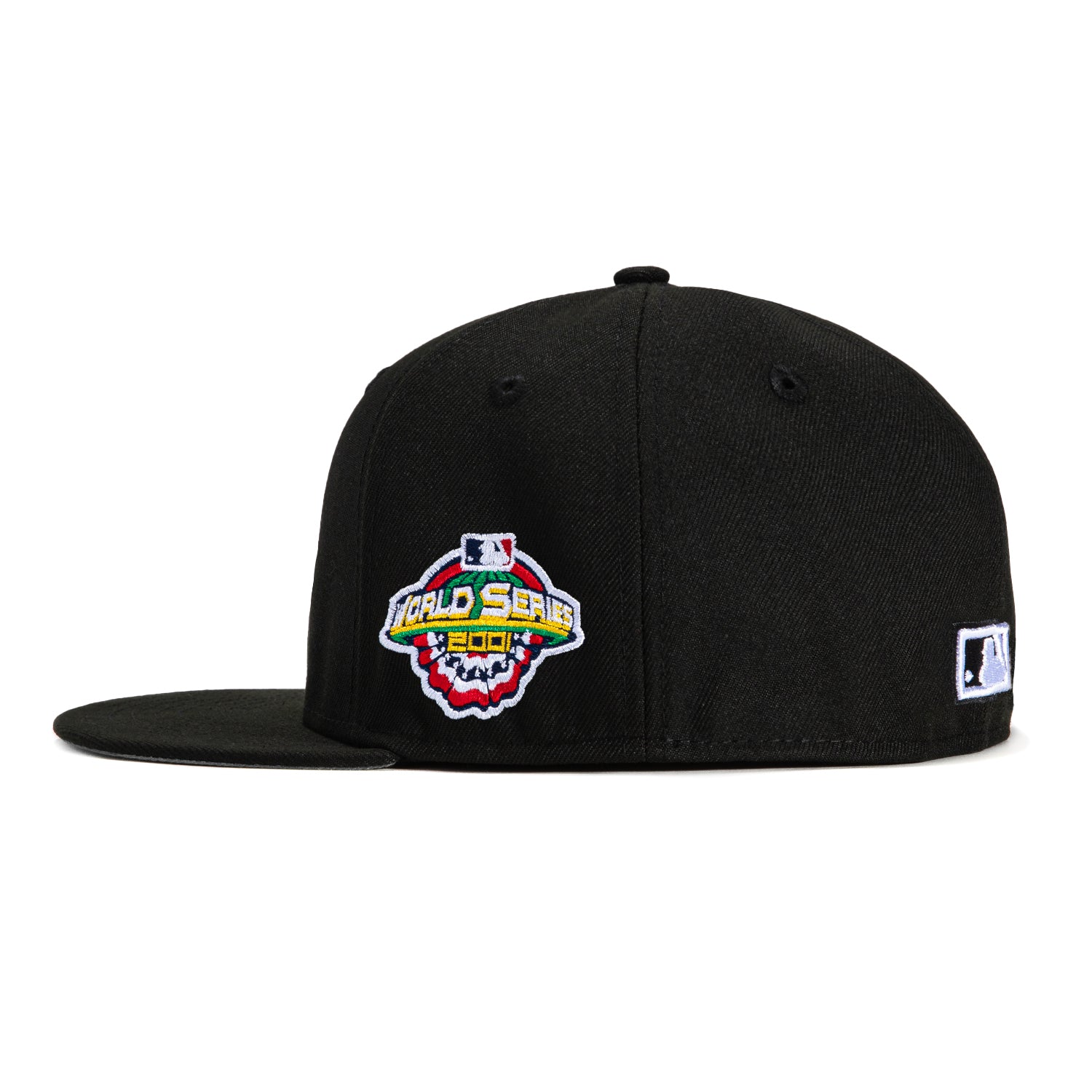 New Era 59Fifty Arizona Diamondbacks 2001 World Series Patch Snapback Hat - Black | Official MLB Baseball Cap for Men & Women | Perfect for Games, Collecting & Streetwear Fashion