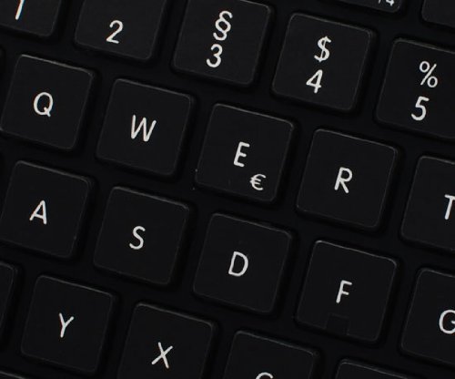 German Keyboard Stickers for Mac - Non-Transparent Black Background Labels for Desktop, Laptop & Notebook Computers | Perfect for Typing in German on Apple Devices