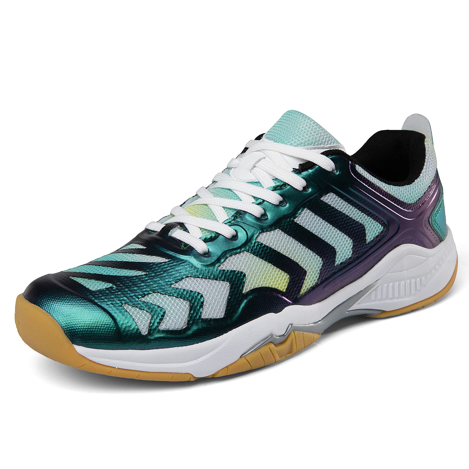 Men's Tennis Shoes with Arch Support - Indoor Court Training for Badminton, Pickleball & Volleyball