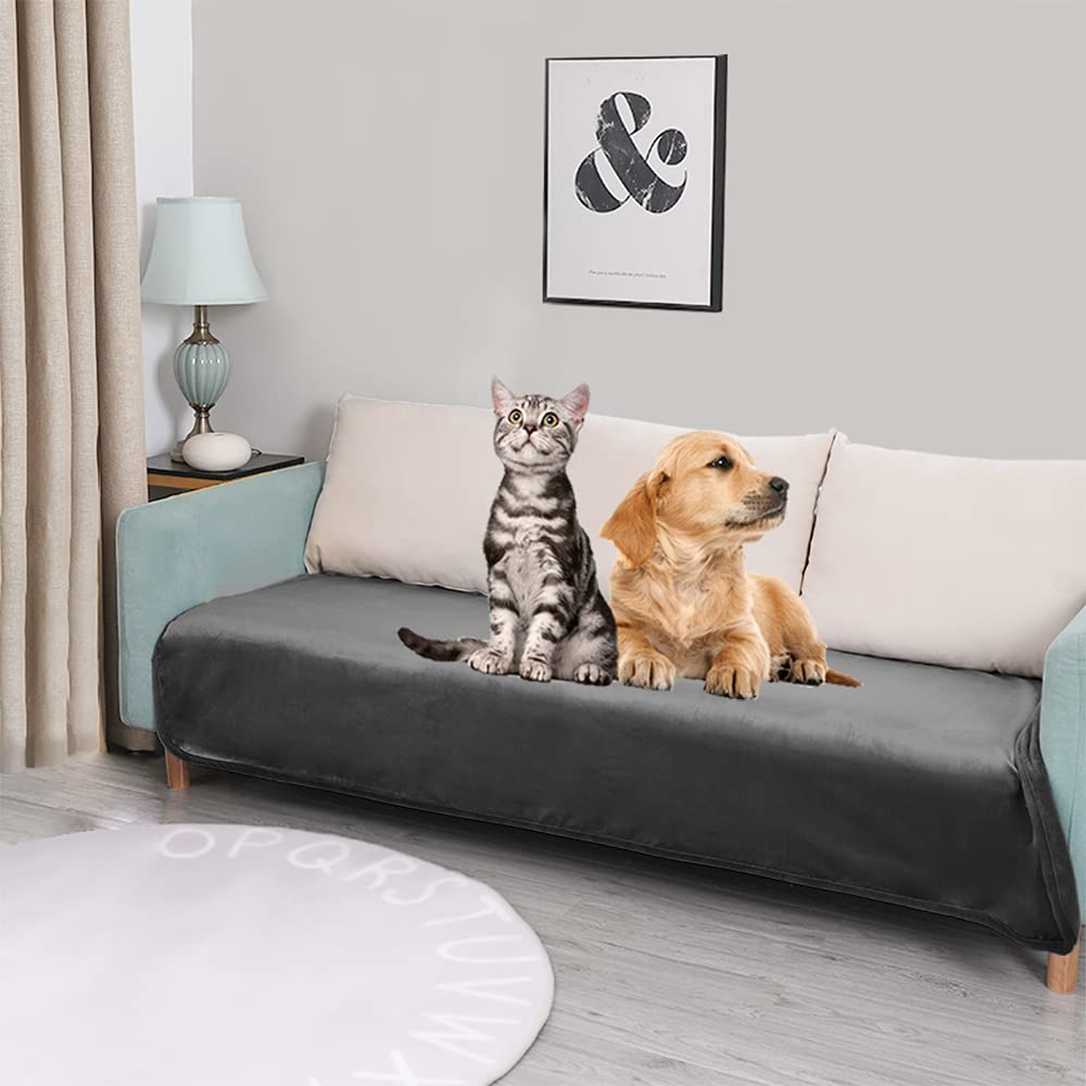 Fuguitex Waterproof Cooling Dog Blanket - Soft Fleece Pet Bed Mat for Dogs, Couch & Sofa - Perfect for Indoor Use, Travel, and Outdoor Adventures
