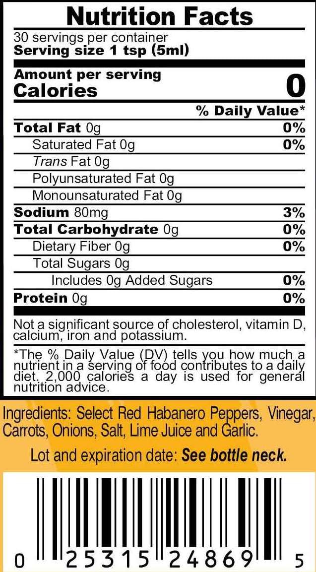 Marie Sharp's Hot & Fiery Habanero Pepper Sauce Combo Pack - 2 Bottles (5oz Each) - Spicy Condiment for Tacos, Wings & BBQ - Authentic Belizean Flavor