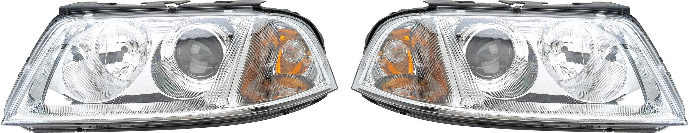 Volkswagen Passat Headlights 2001-2005 - OE Style Replacement for Night Driving