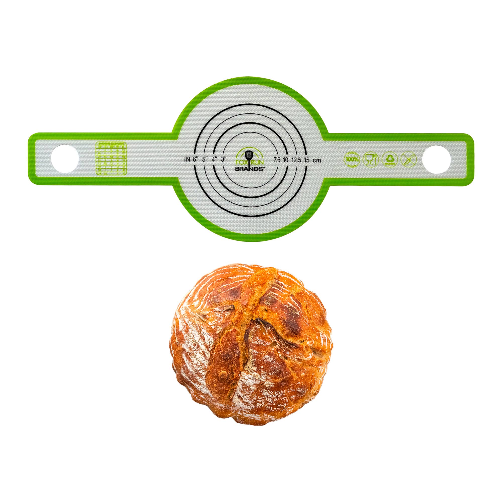 Fox Run Non-Stick Silicone Bread Sling for Dutch Ovens - Perfect for Artisan Bread Baking, Sourdough Loaves & Homemade Bread Making