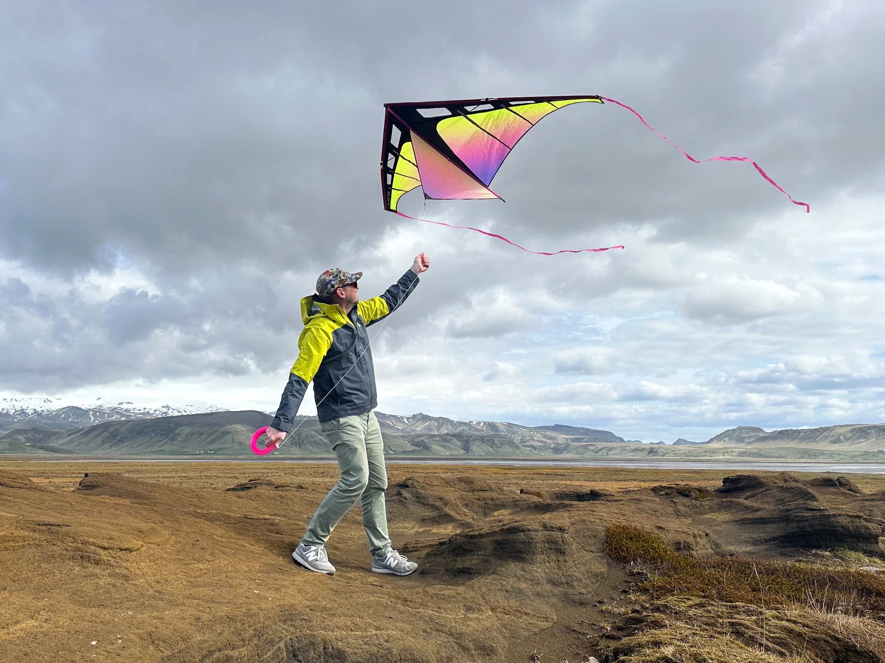 Prism Zenith 7 Stunt Kite - Professional Dual Line Kite with Plasma Design | Perfect for Beach Flying, Park Sports & Outdoor Family Activities