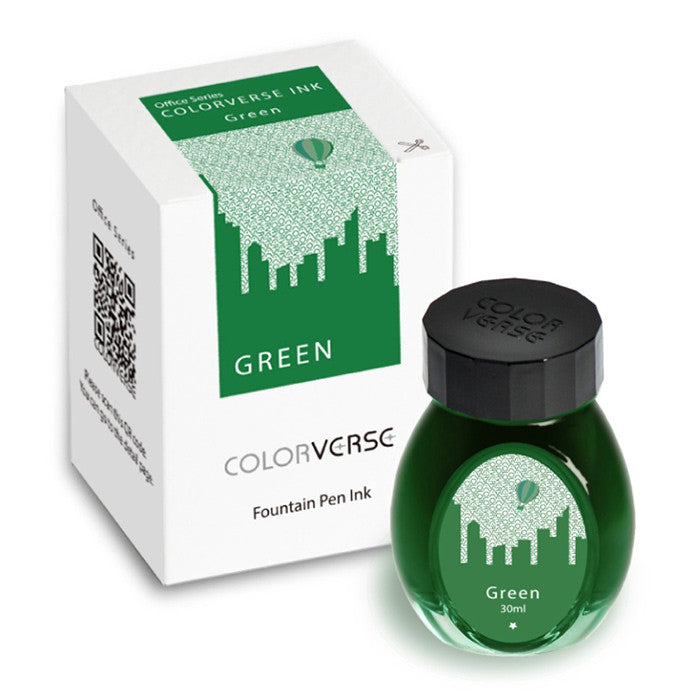 Colorverse Office Series 30ml Fountain Pen Ink - Premium Writing Ink for Professional Documents, Letters & Calligraphy