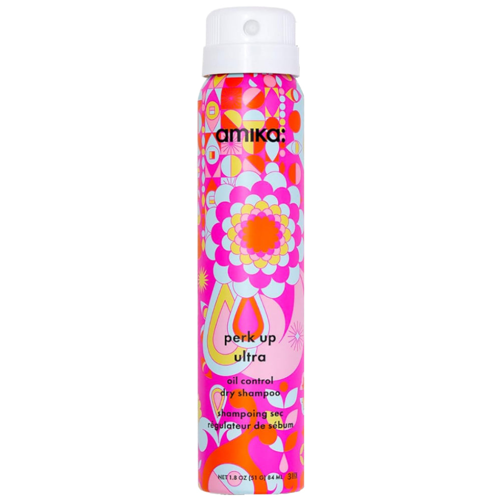 Amika Perk Up Ultra Dry Shampoo for Oily Hair - Volumizing & Refreshing Dry Shampoo Spray for All Hair Types - Perfect for Travel, Gym & Quick Hair Refresh