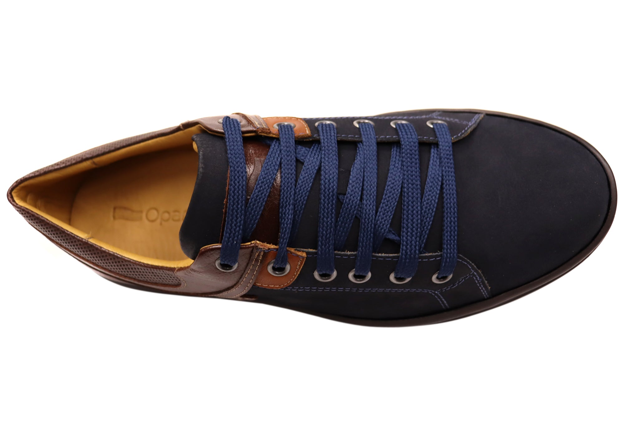 Opananken Angus Men's Comfortable Brazilian Leather Lace-Up Dress Shoes for Work, Office & Formal Occasions