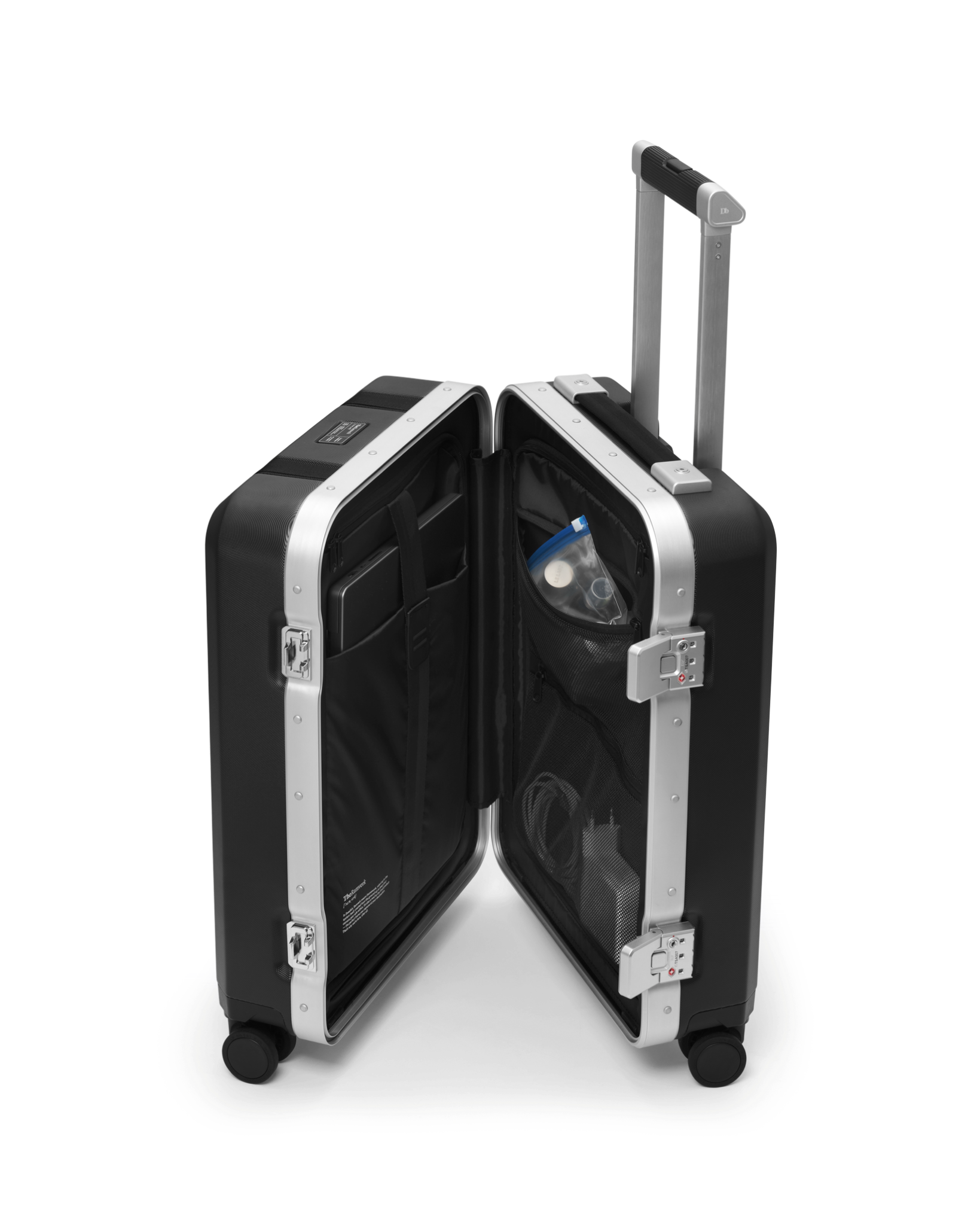 DB Journey Ramverk Pro Carry-On Luggage - Lightweight Durable Suitcase for Travel & Business Trips - Perfect for Airplane Overhead Bins & Weekend Getaways