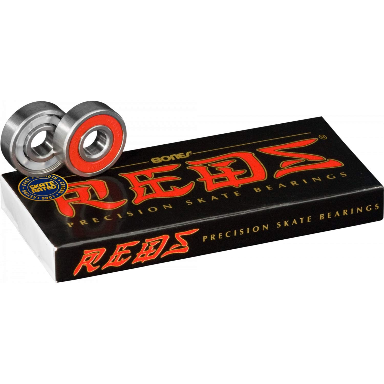 **Premium Independent Skateboard Trucks Kit - Bigfoot 53mm Soft 83A Wheels, Bones Reds Bearings, 1