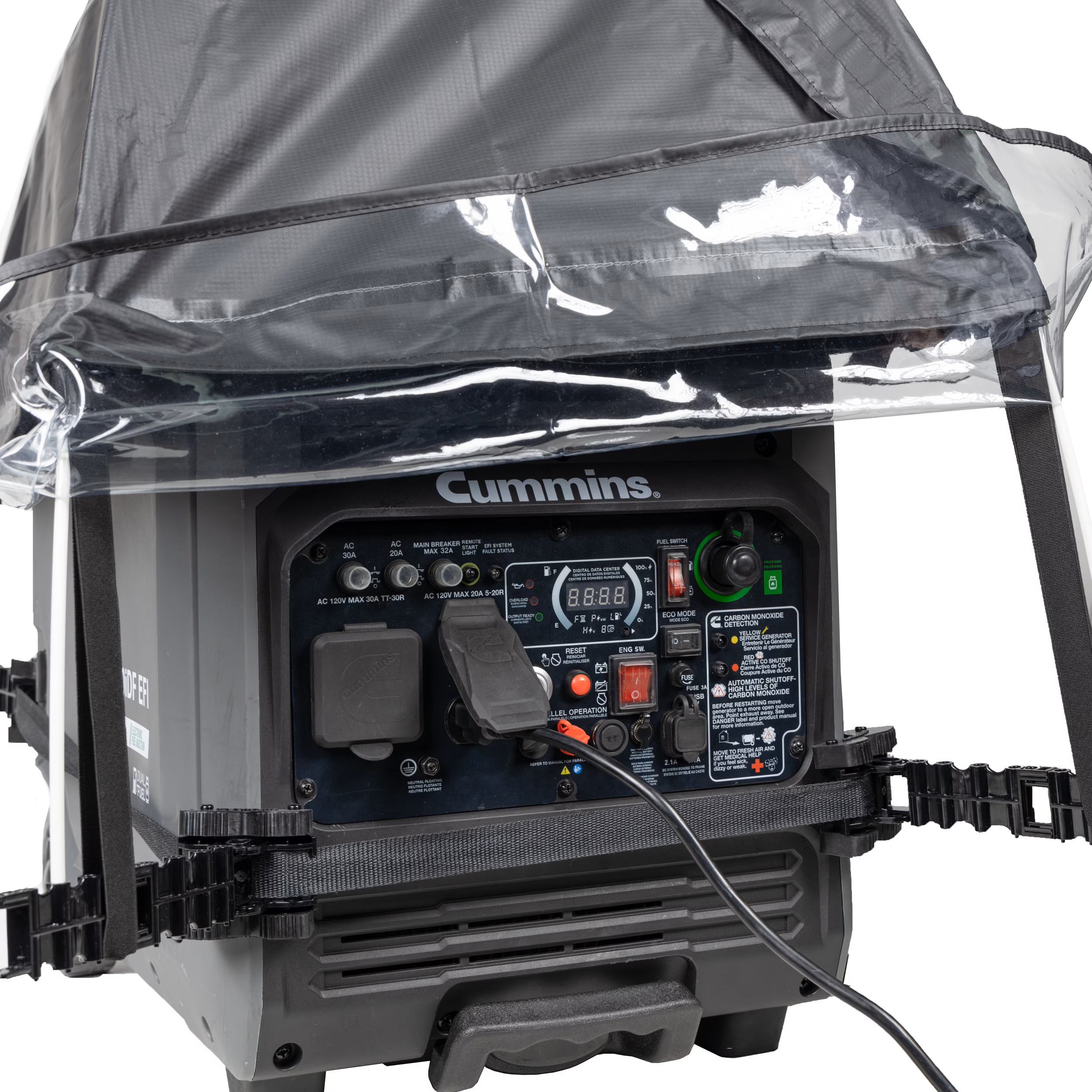 Cummins Inverter Generator Cover for Onan P4500i P4500iDF P5000iDF EFI - Weatherproof Protective Case for Outdoor Camping RV Use