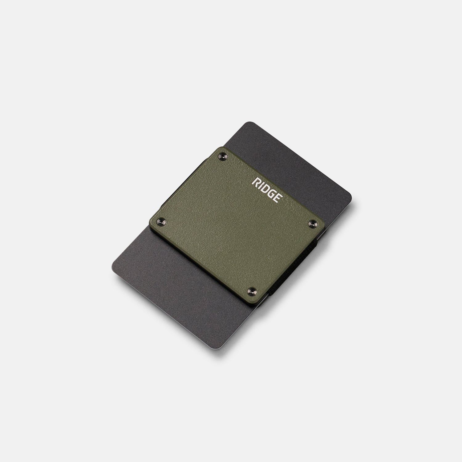 The Ridge Lite Slim Minimalist Wallet - Matte Olive Drab RFID Blocking for Men | Perfect for Travel, Everyday Carry & Outdoor Adventures
