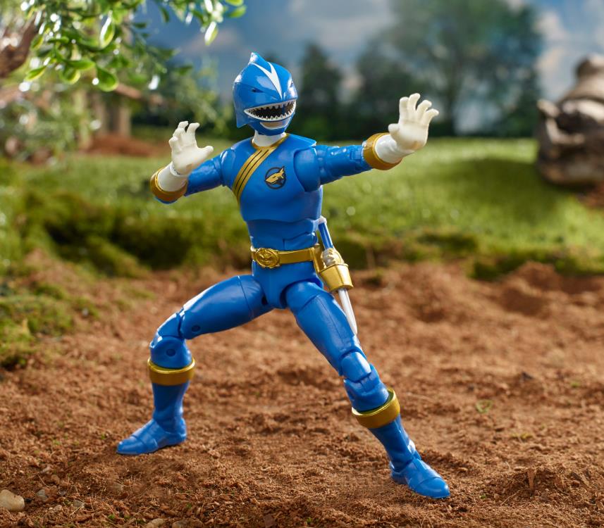 Power Rangers Wild Force Lightning Collection Blue Ranger Action Figure - Collectible Toy for Kids & Fans - Perfect for Display, Play, and Cosplay