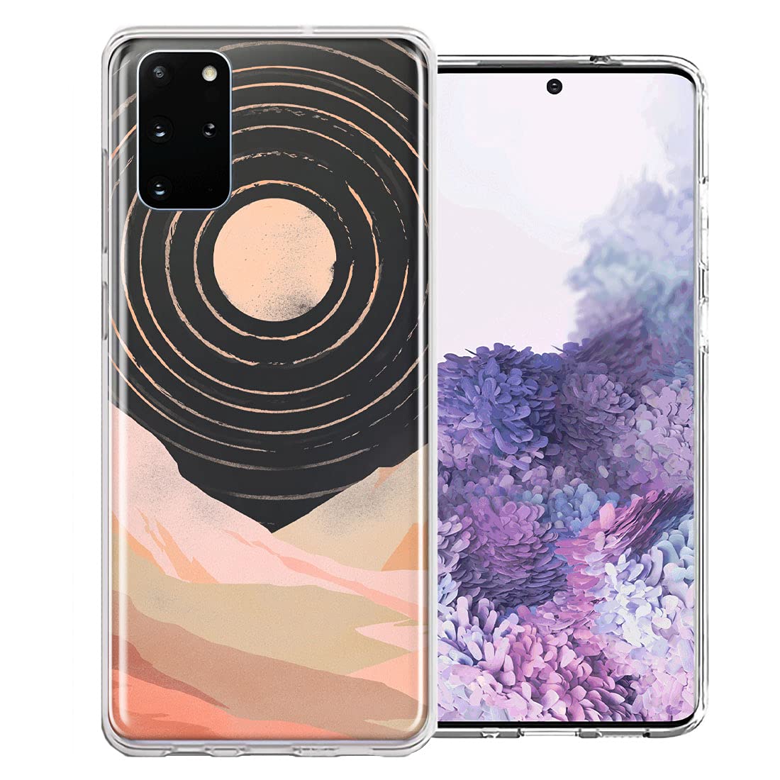 Samsung Galaxy S20 Plus Case - Desert Mountains Design Dual Layer Protective Phone Cover for Shock Absorption | Perfect for Outdoor Adventures, Travel & Daily Use