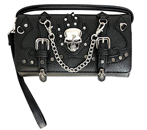 Black Chain Wallet Only