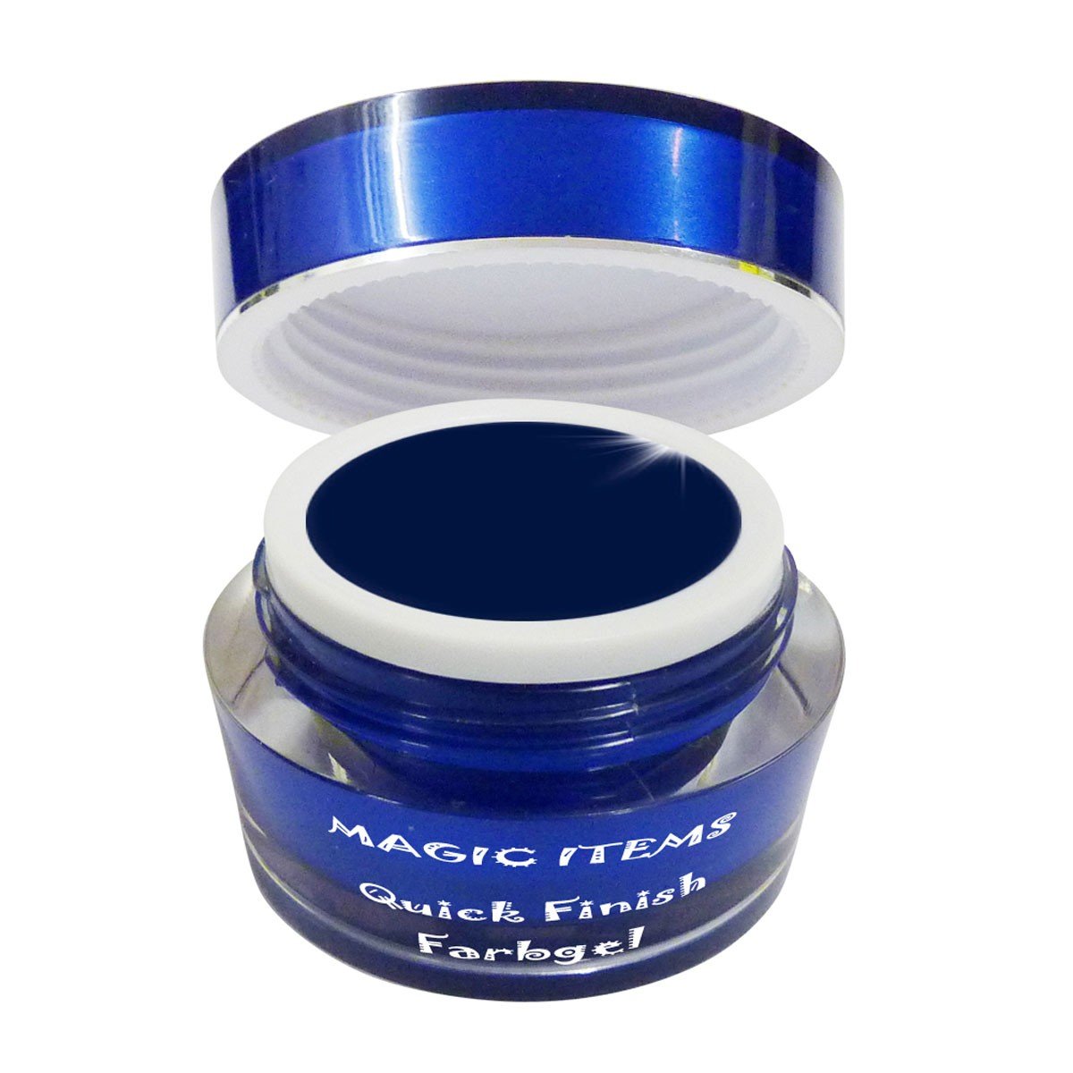 Magic Nails Supreme Glossy Navy Blue Gel Polish - 5ml Long Lasting High Shine Nail Lacquer for Salon Quality Manicures at Home