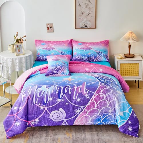 Purple Blue Mermaid