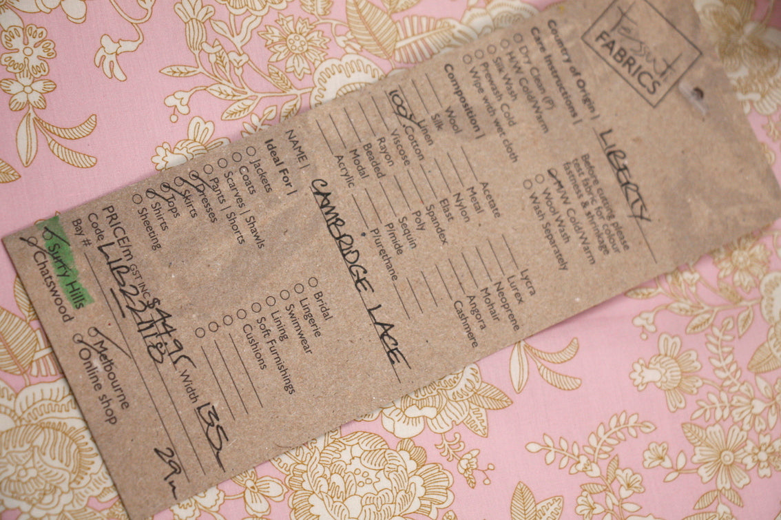 Cambridge Lace Tana Lawn Cotton Fabric - Premium Quality Dressmaking Material for Elegant Dresses, Blouses & Home Decor | Perfect for Sewing Projects, Quilting & DIY Crafts
