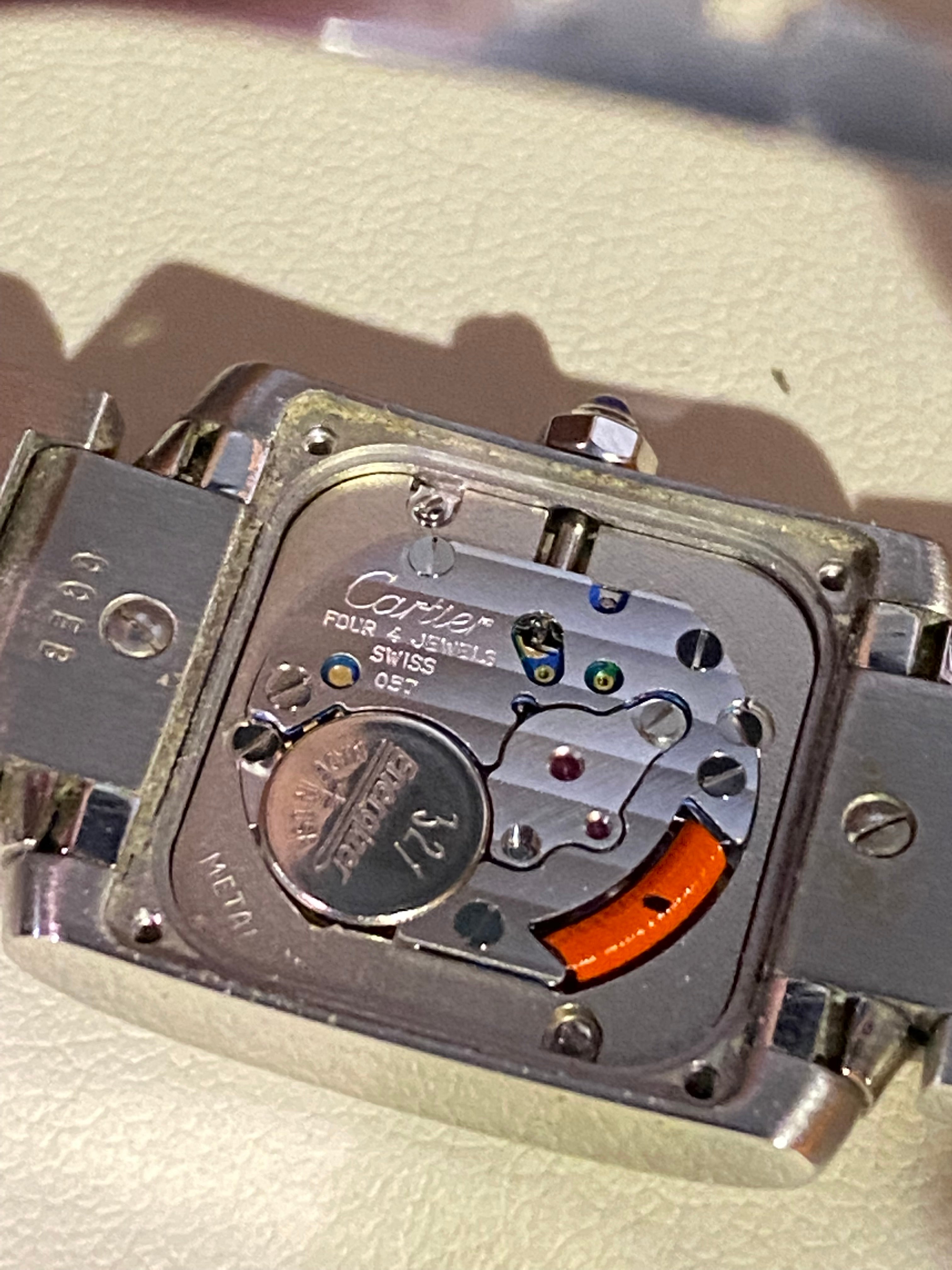 Cartier Tank Francaise Small Model 20mm Ladies Watch - Luxury Swiss Quartz Wristwatch for Women, Elegant Stainless Steel Case & Bracelet - Perfect for Business, Formal Events & Everyday Wear