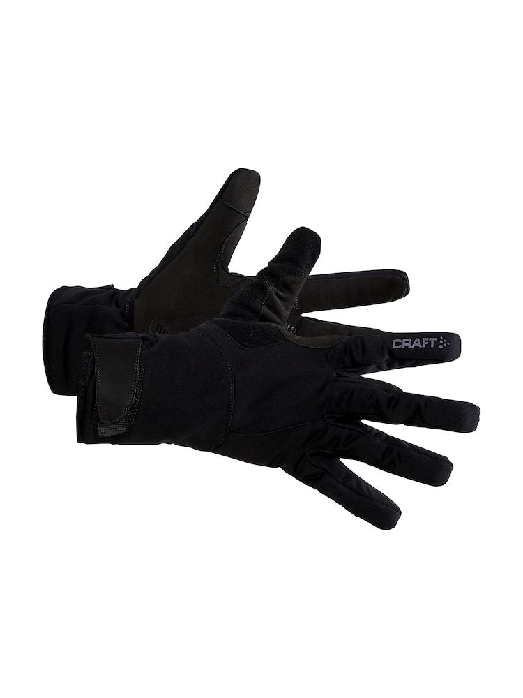 Pro Insulated Racing Gloves for Men & Women - Thermal Winter Motorcycle Gloves (Black) - Perfect for Cold Weather Riding, Motorcycle Racing & Outdoor Sports