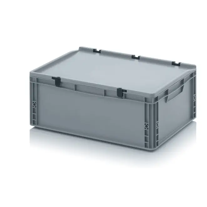 Euro Containers with Lids - Airtight Food Storage Containers for Kitchen, Pantry & Meal Prep | BPA-Free Plastic Containers with Secure Lids for Leftovers, Dry Goods & Organizing