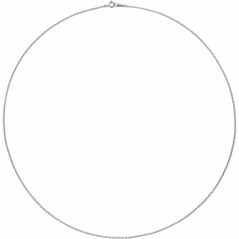 1.5mm Cable Chain Necklace for Women - Dainty Gold Silver Stainless Steel Jewelry - Perfect for Layering, Everyday Wear & Gift Giving