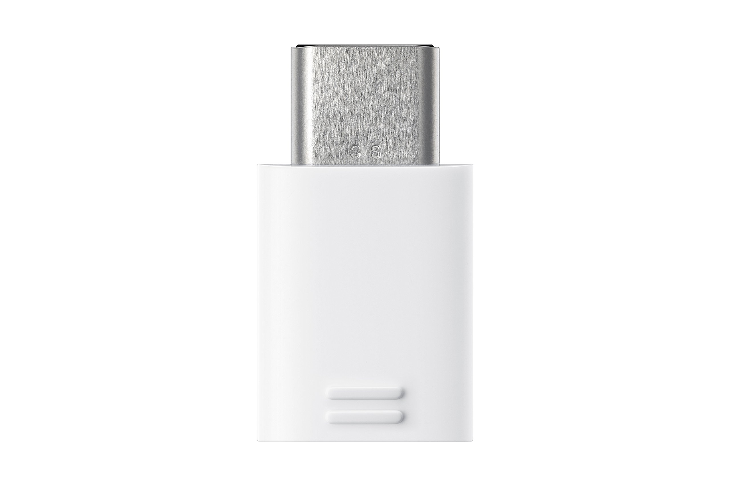 Samsung Micro USB to USB-C Adapter - Fast Charging & Data Sync - White (EE-GN930BWEGUS) - Perfect for Smartphones, Tablets & Laptops