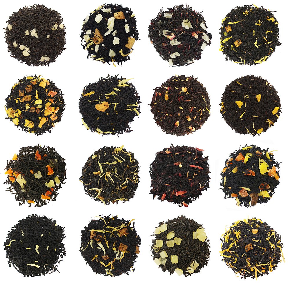 Premium Tropical Hawaiian Loose Leaf Black Tea Blend - Specialty Mixed Black Fruit Tea with Lilikoi (Passion Fruit) | The Tea Farm | Perfect for Afternoon Relaxation, Gift Giving & Tea Parties