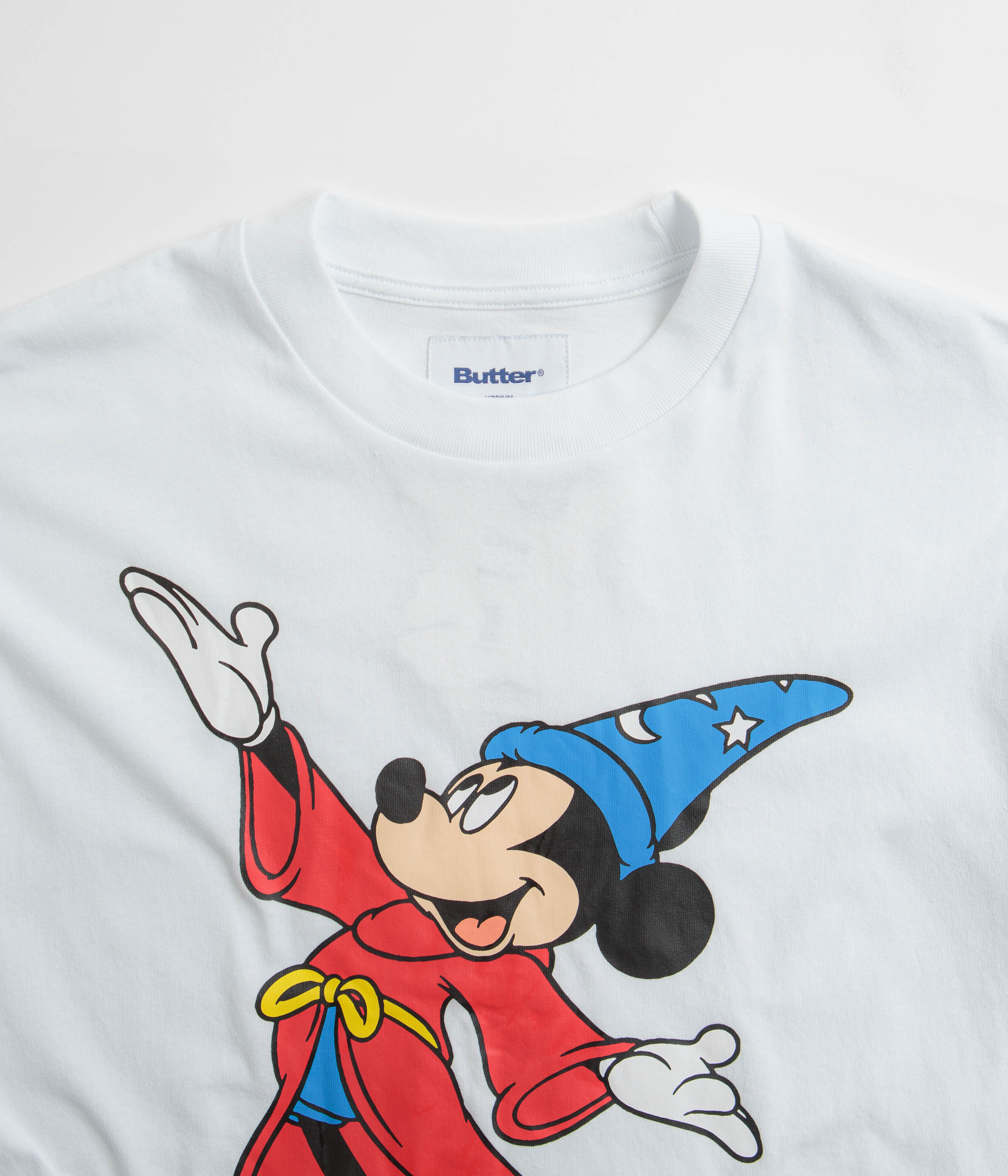 Butter Goods Fantasia Graphic T-Shirt for Men & Women - Soft Cotton White Tee - Casual Streetwear for Everyday Wear & Outfits