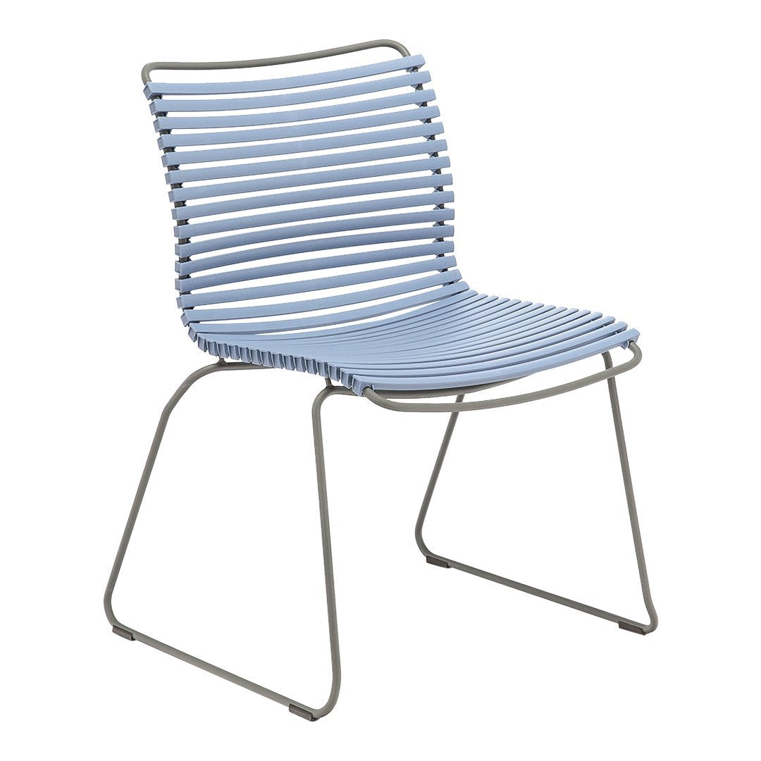 Click Outdoor Dining Chair - Lightweight, Weather-Resistant Patio Chairs for Backyard, Poolside & Garden - Perfect for Outdoor Entertaining & Relaxation
