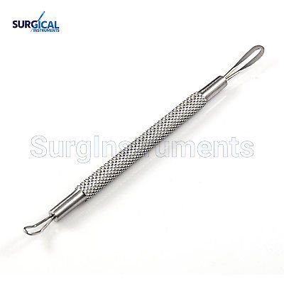 Professional Blackhead Remover Tool - Dual Loop Comedone Extractor for Acne & Blemish Treatment - Perfect for Facial Skincare & Spa Use at Home
