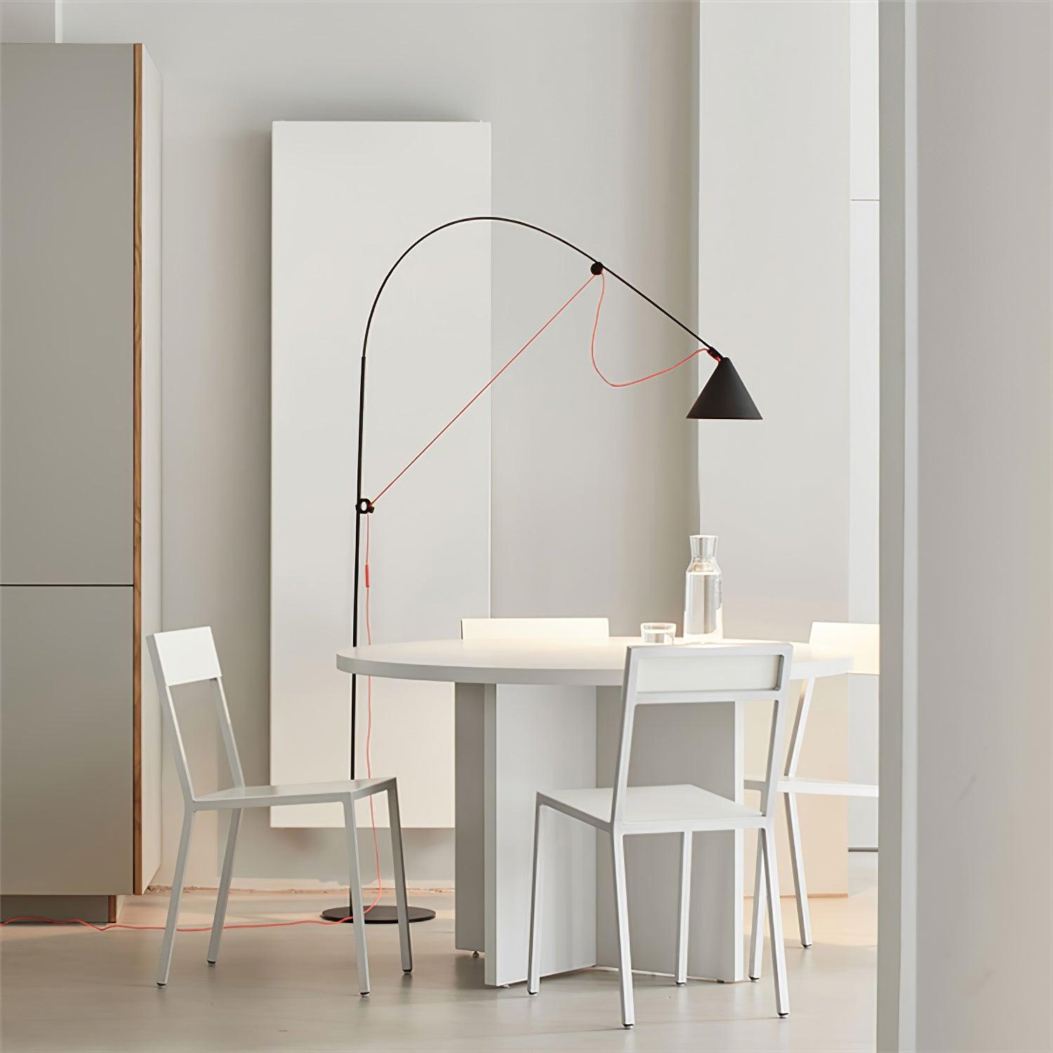 Flexora Luxe Floor Lamp - Modern Adjustable LED Standing Light for Living Room, Bedroom & Office - Dimmable Brightness & Energy Efficient Lighting for Home Decor