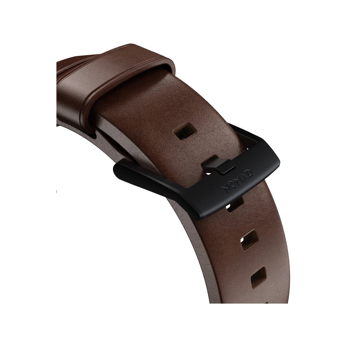 Premium NOMAD Apple Watch Band 45mm / 49mm - Genuine Horween Leather Strap with Black Hardware | Durable & Stylish for Everyday Wear, Workouts & Outdoor Adventures