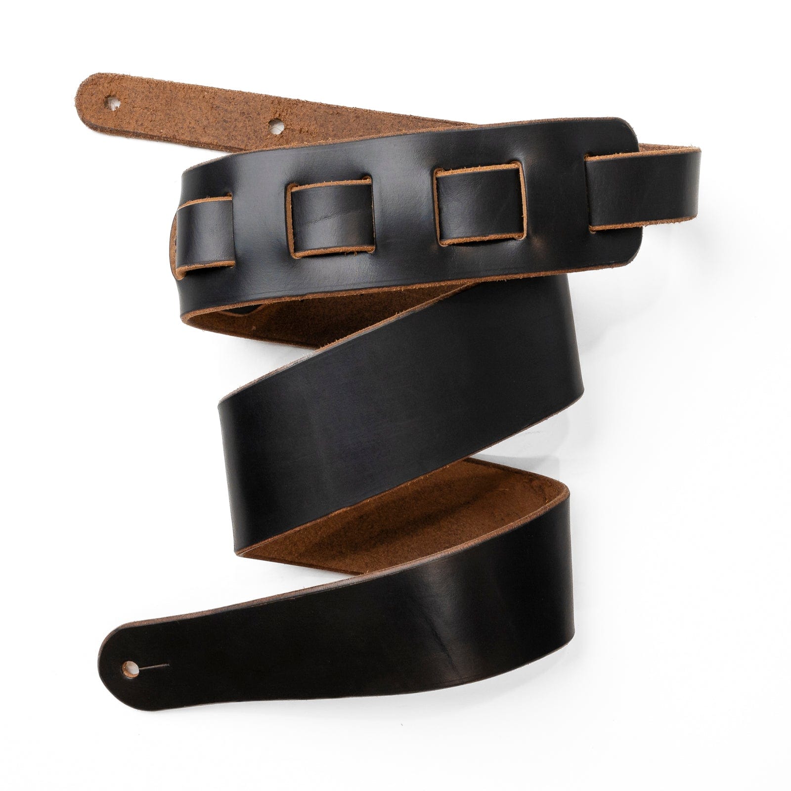 Premium Genuine Leather Guitar Strap - Adjustable & Comfortable for Electric & Acoustic Guitars - Perfect for Live Performances, Studio Sessions & Travel