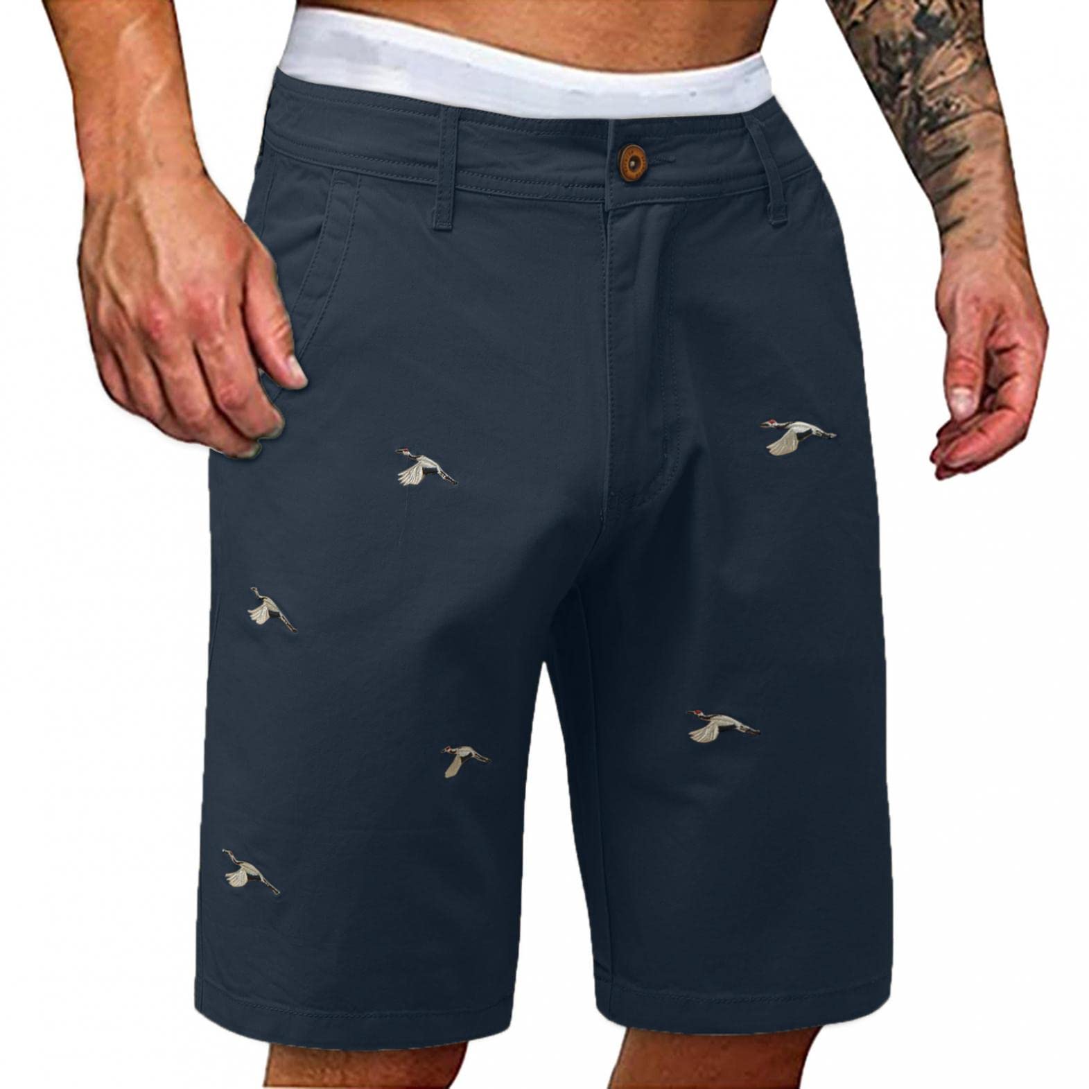 Men's Lightweight Stretch Cargo Shorts - Outdoor Hiking, Travel, Fishing & Golf Tactical Shorts for Active Lifestyle | Quick-Dry & Comfortable for Summer Adventures